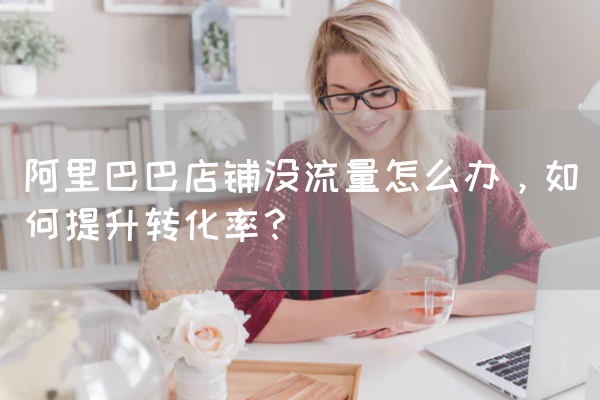 阿里巴巴店铺没流量怎么办，如何提升转化率？